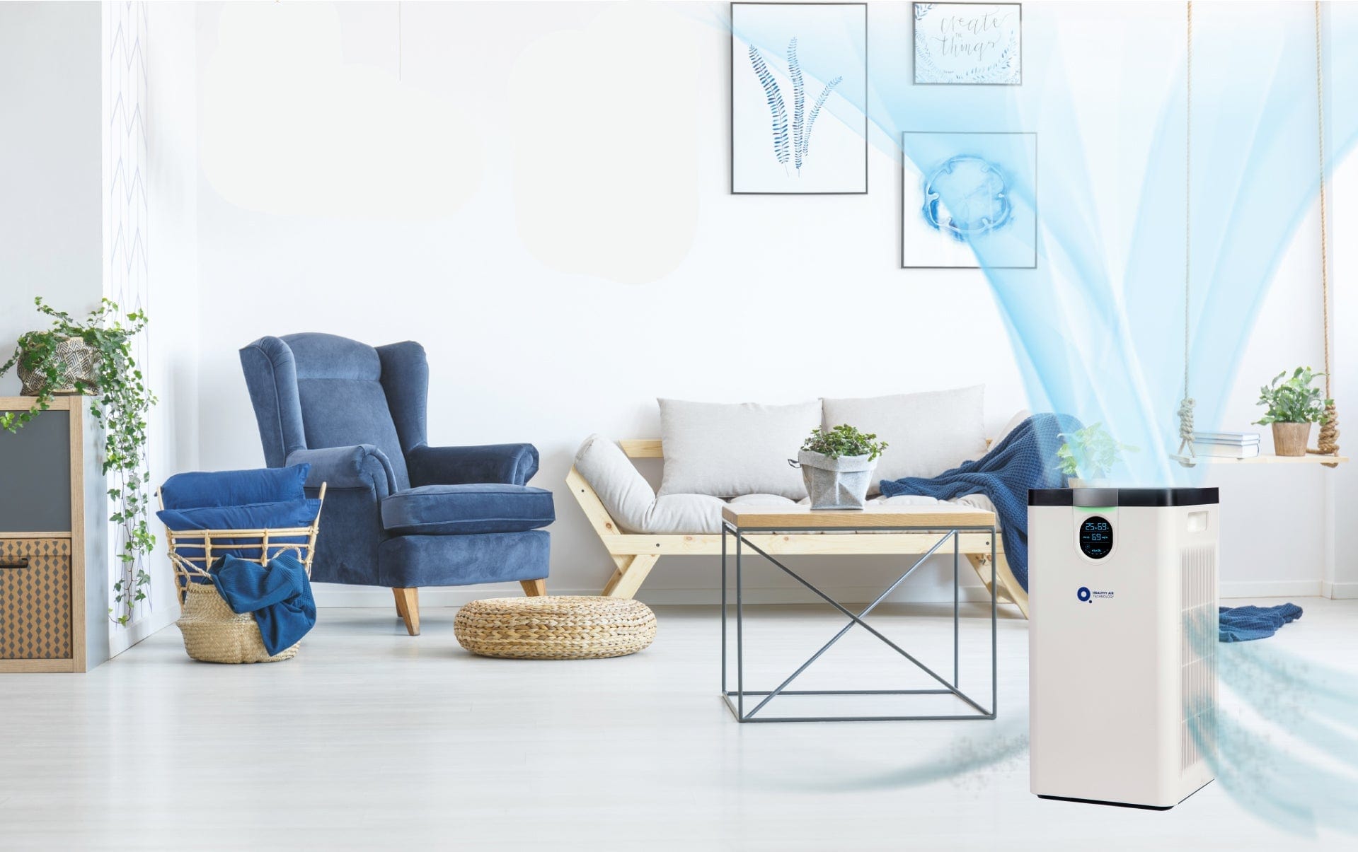 Healthy Air Technology Breathe Healthy Air Technology HA500 Smart Air Purifier