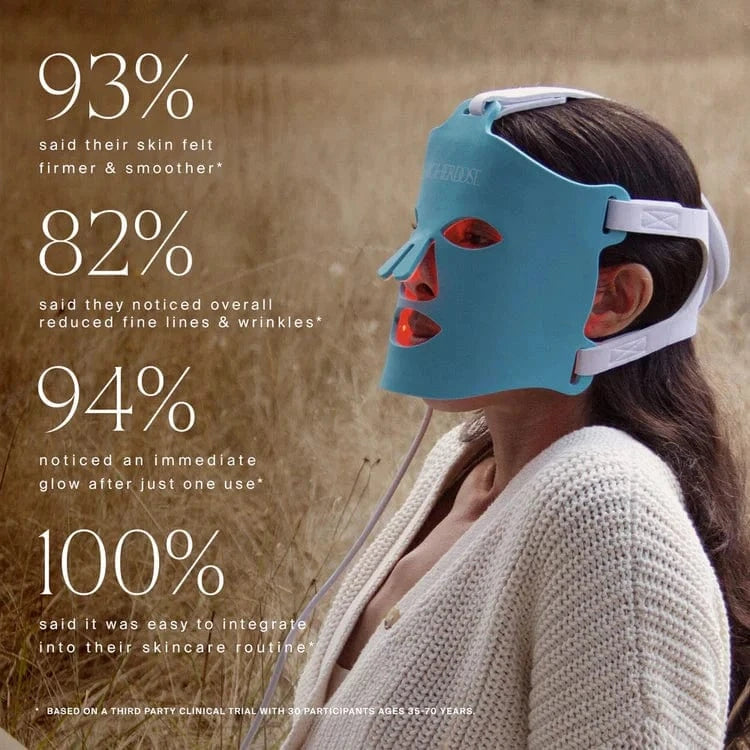 HigherDose Wellness Red Light Face Mask