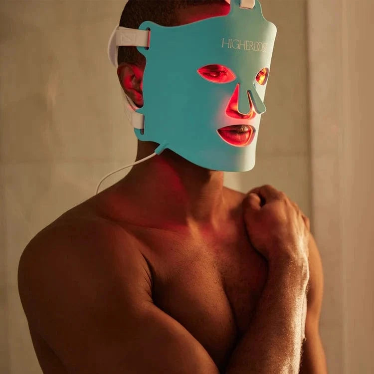 HigherDose Wellness Red Light Face Mask