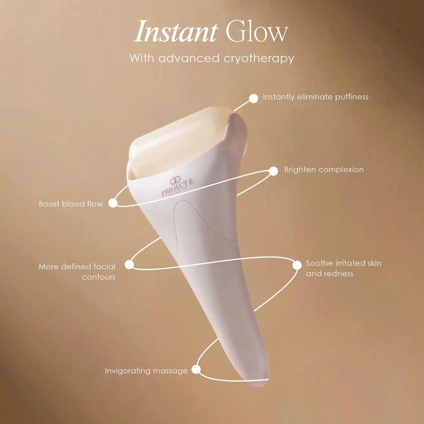 Project E Beauty Skin Care The Ice Roller | Cryotherapy Treatment
