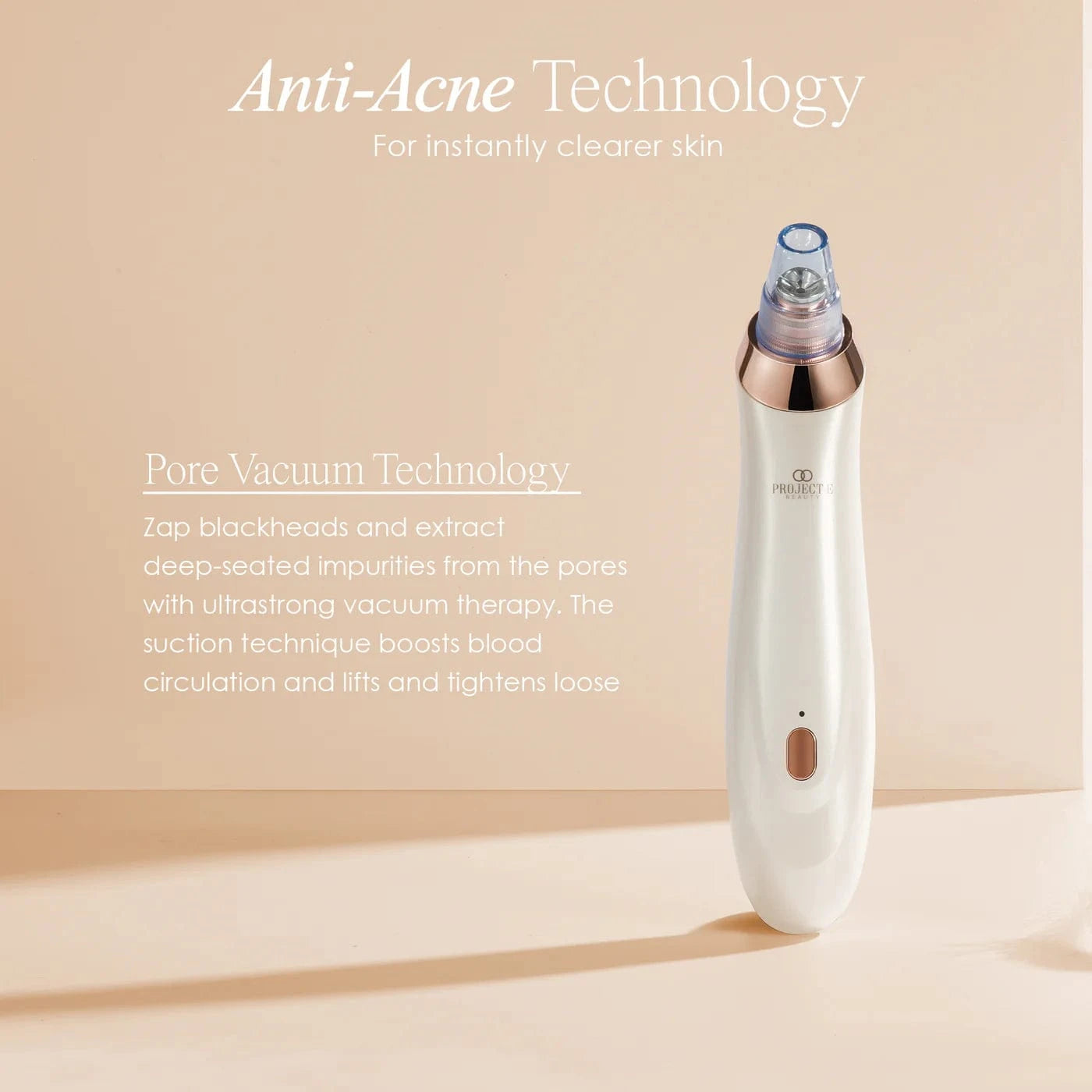 Project E Beauty Skin Care Vana | Blackhead Removal Pore Vacuum
