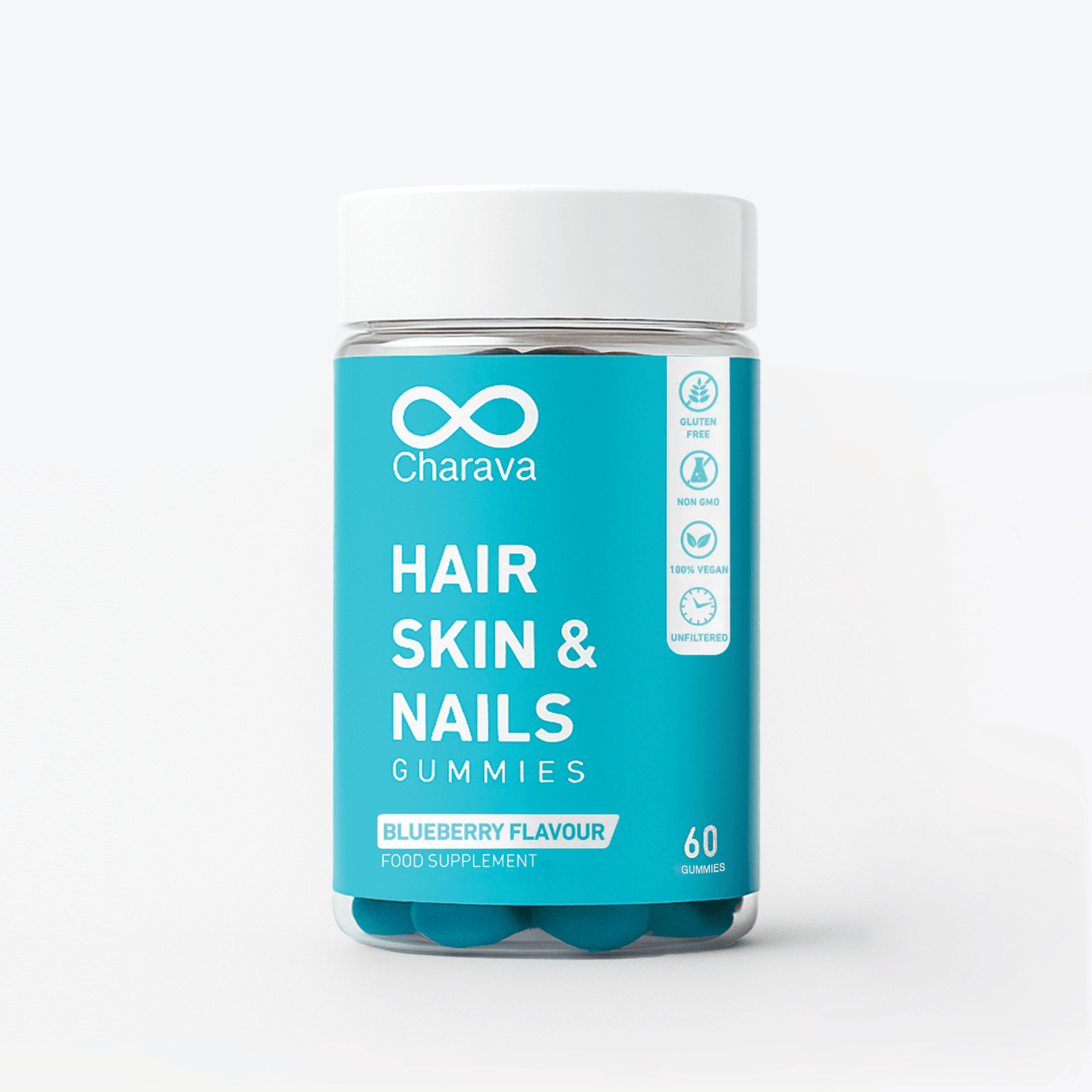 Hair, Skin & Nails Gummies Vitamins & Supplements Charava charava-vitamins-supplements-hair-skin-nails-gummies-1179365156