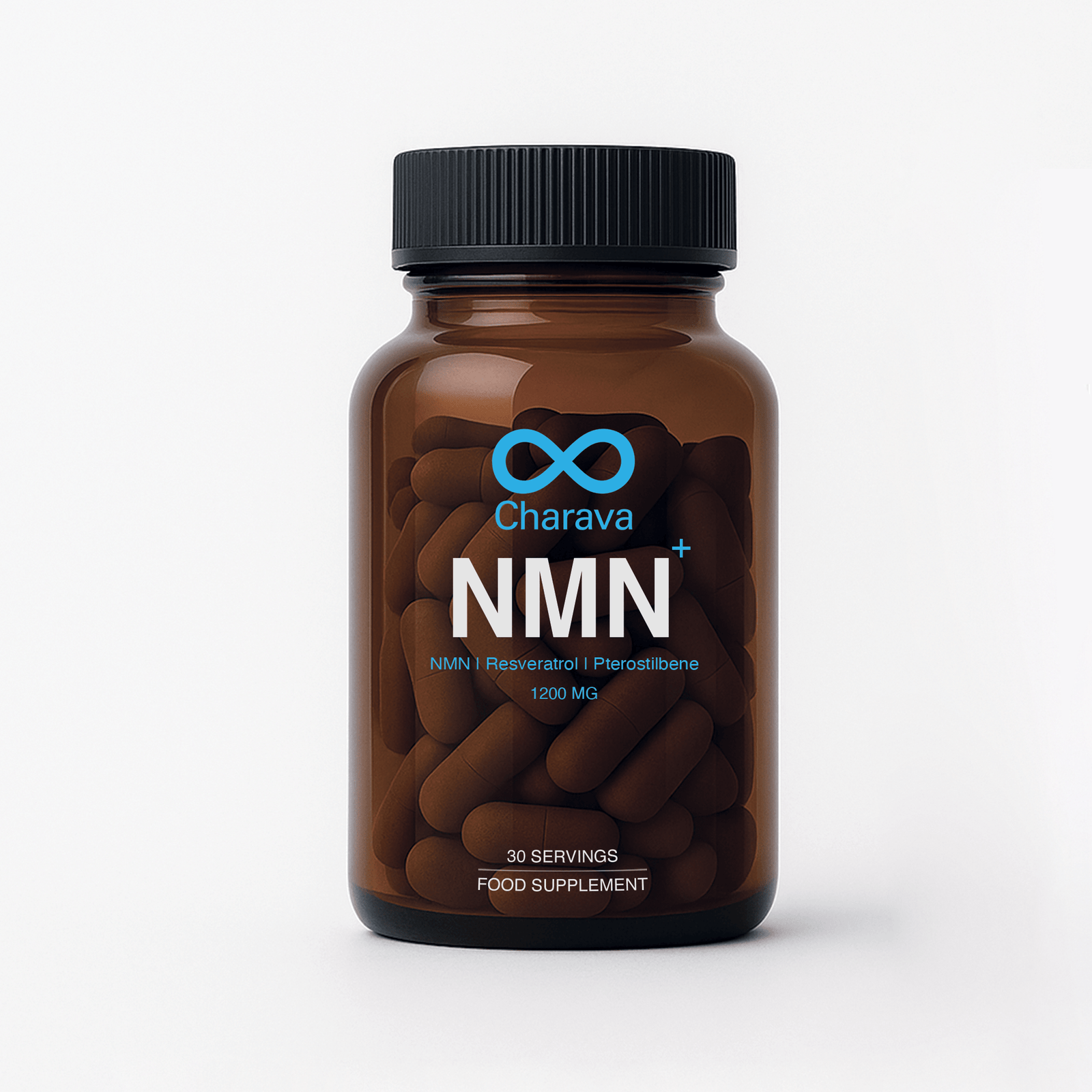 NMN+1200 (NMN, Resveratrol, Pterostilbene) Vitamins & Supplements Charava charava-vitamins-supplements-nmn-1200-nmn-resveratrol-pterostilbene-1179365090