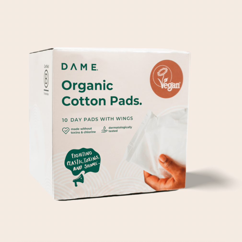 Organic Cotton Pads Organic Period Pads DAME dame-organic-period-pads-organic-cotton-pads-1176750782
