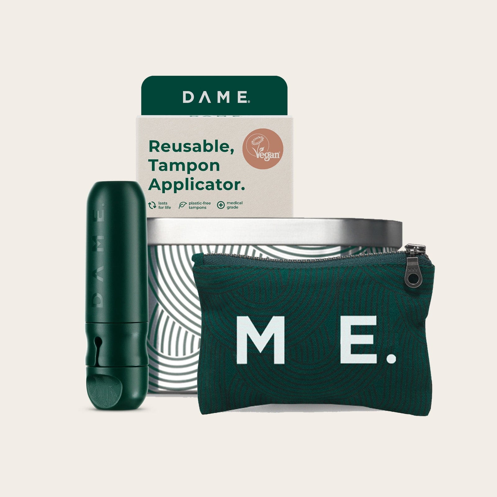 Reusable Tampon Applicator Set Tampon Applicator Set DAME dame-reusable-tampon-applicator-set-1176750763
