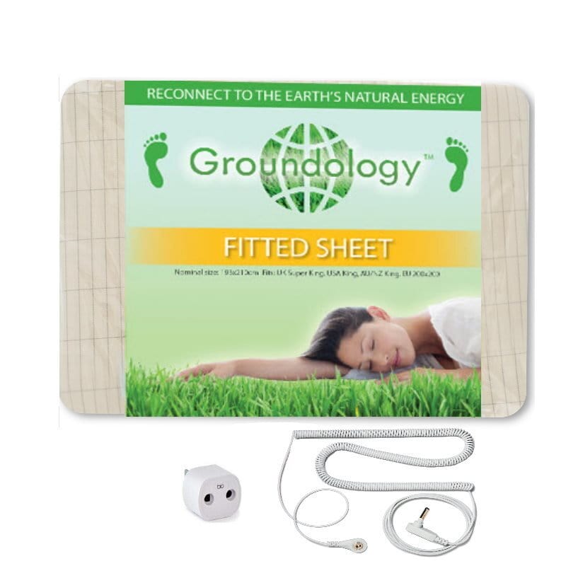Grounding Fitted Sheet Kits Nighttime Earthing Wellness Grounded Wellness grounded-wellness-wellness-grounding-fitted-sheet-kits-nighttime-earthing-1157603402