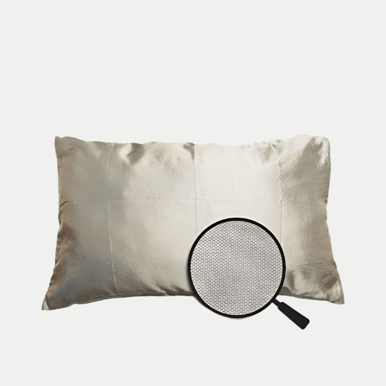 Grounding SoftSilver™ Pillow Case Kit Nighttime Earthing Wellness Grounded Wellness grounded-wellness-wellness-grounding-softsilver-pillow-case-kit-nighttime-earthing-1157603403