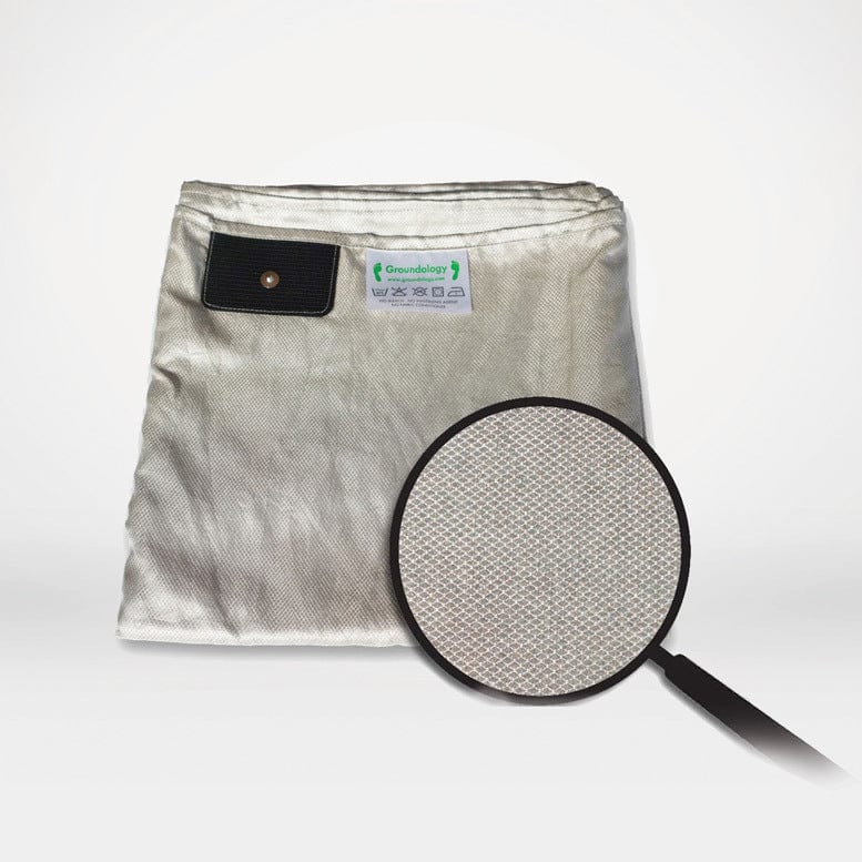 Grounding SoftSilver™ Sheet Kit Nighttime Earthing Wellness Grounded Wellness grounded-wellness-wellness-grounding-softsilver-sheet-kit-nighttime-earthing-1157603407
