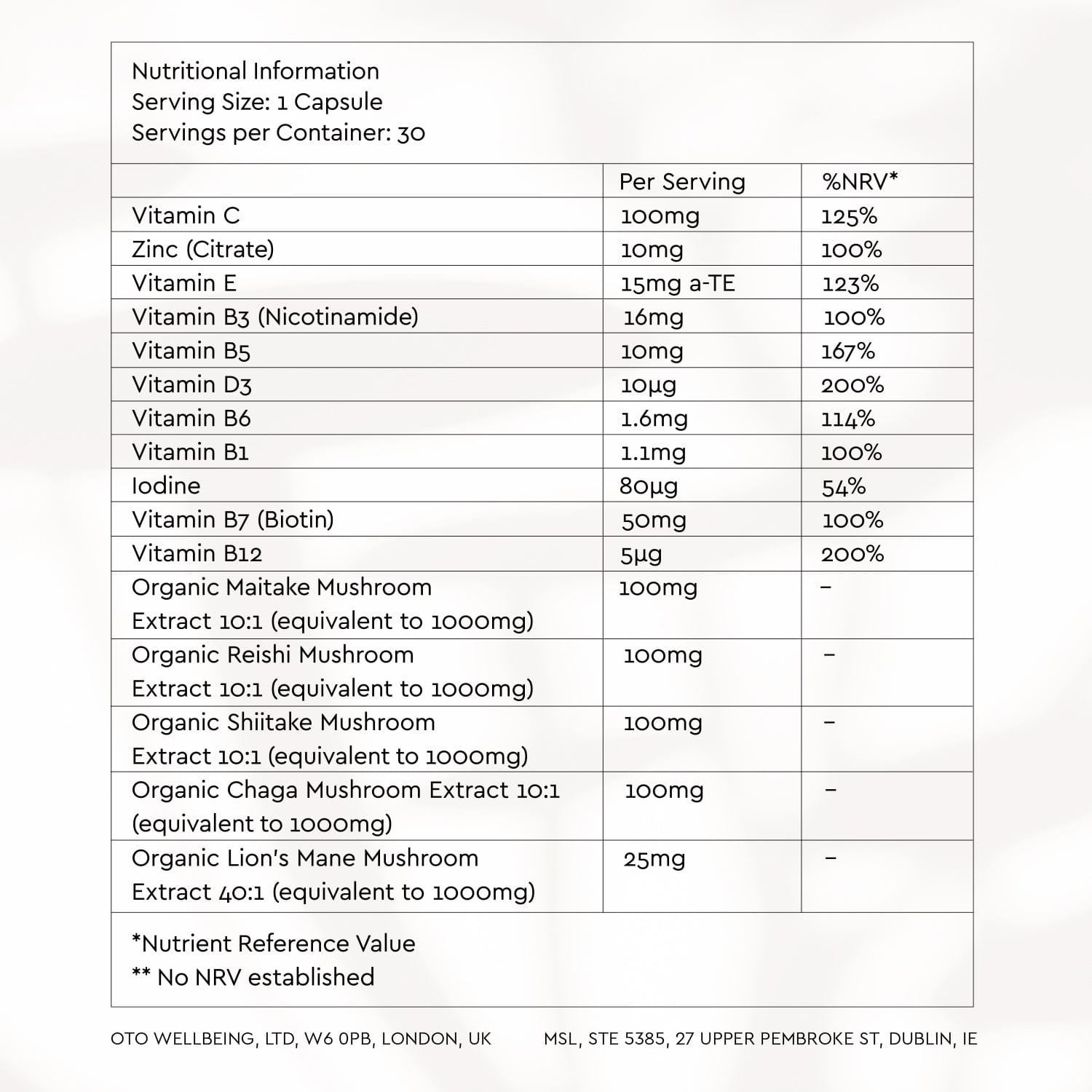 Mushroom Complex OTO oto-mushroom-complex-1179597676