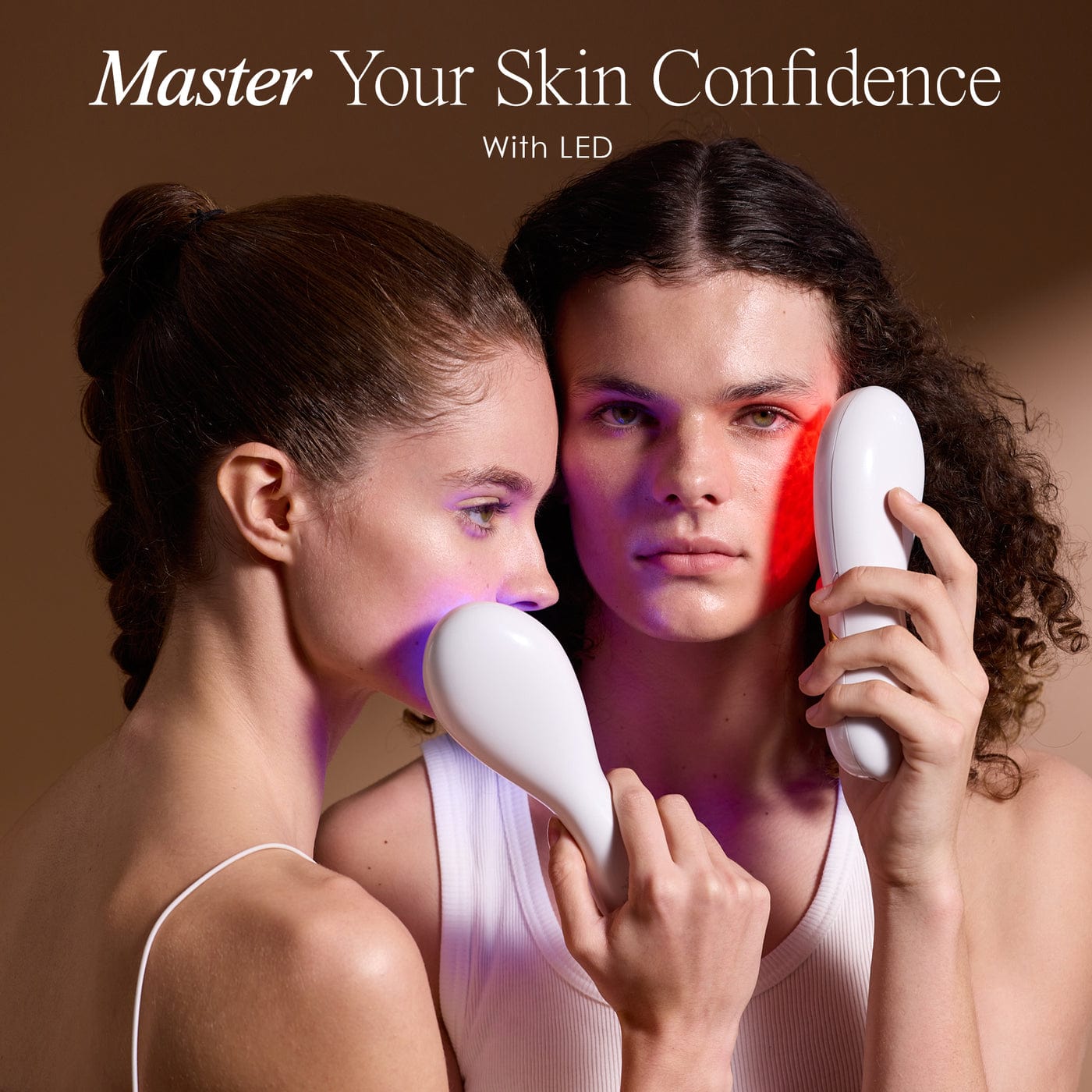Project E Beauty Skin Care LumaGlow Red & Blue | LED Light Therapy Wand