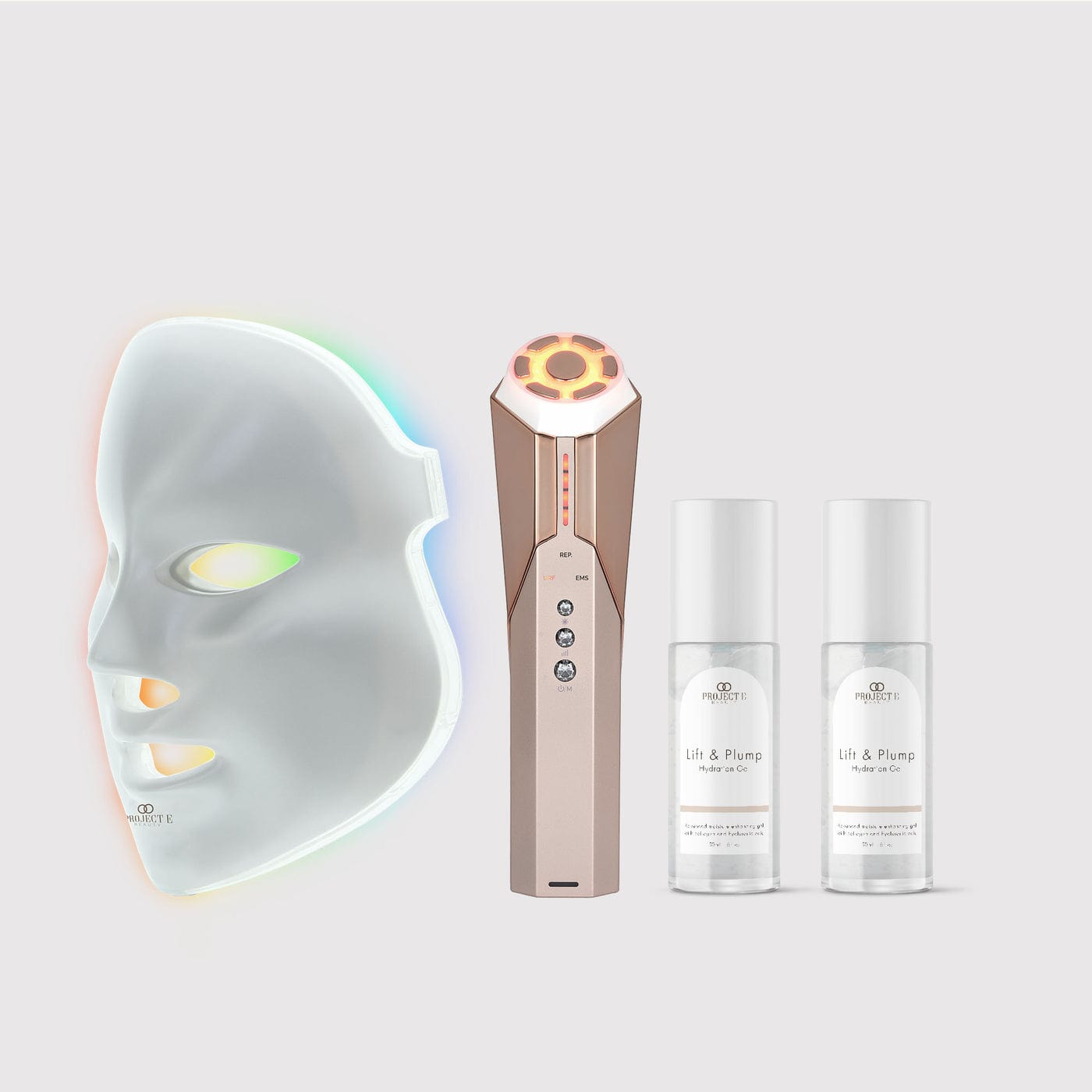 Project E Beauty Skin Care LumaGlow Red & Blue | LED Light Therapy Wand