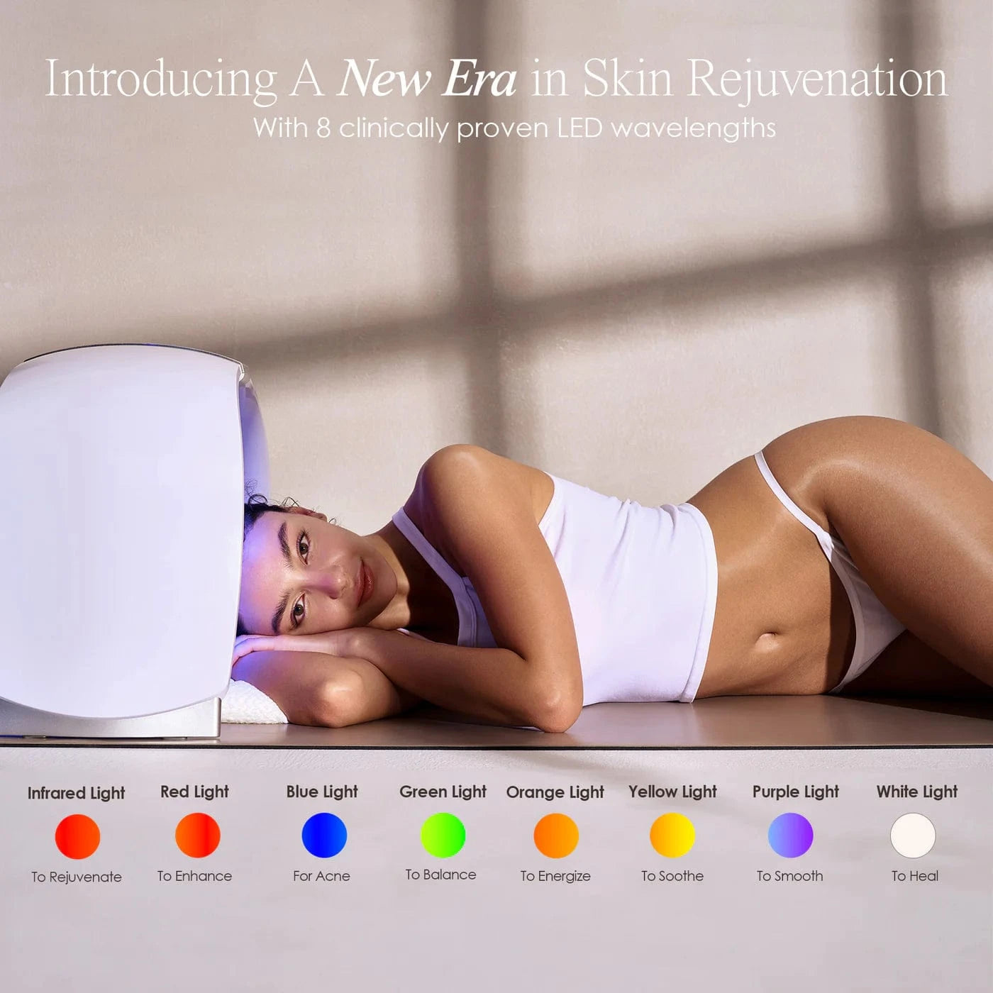 LumaLux Dome | Face & Body LED Light Therapy Device Skin Care Project E Beauty project-e-beauty-skin-care-lumalux-dome-face-body-led-light-therapy-device-1159432399