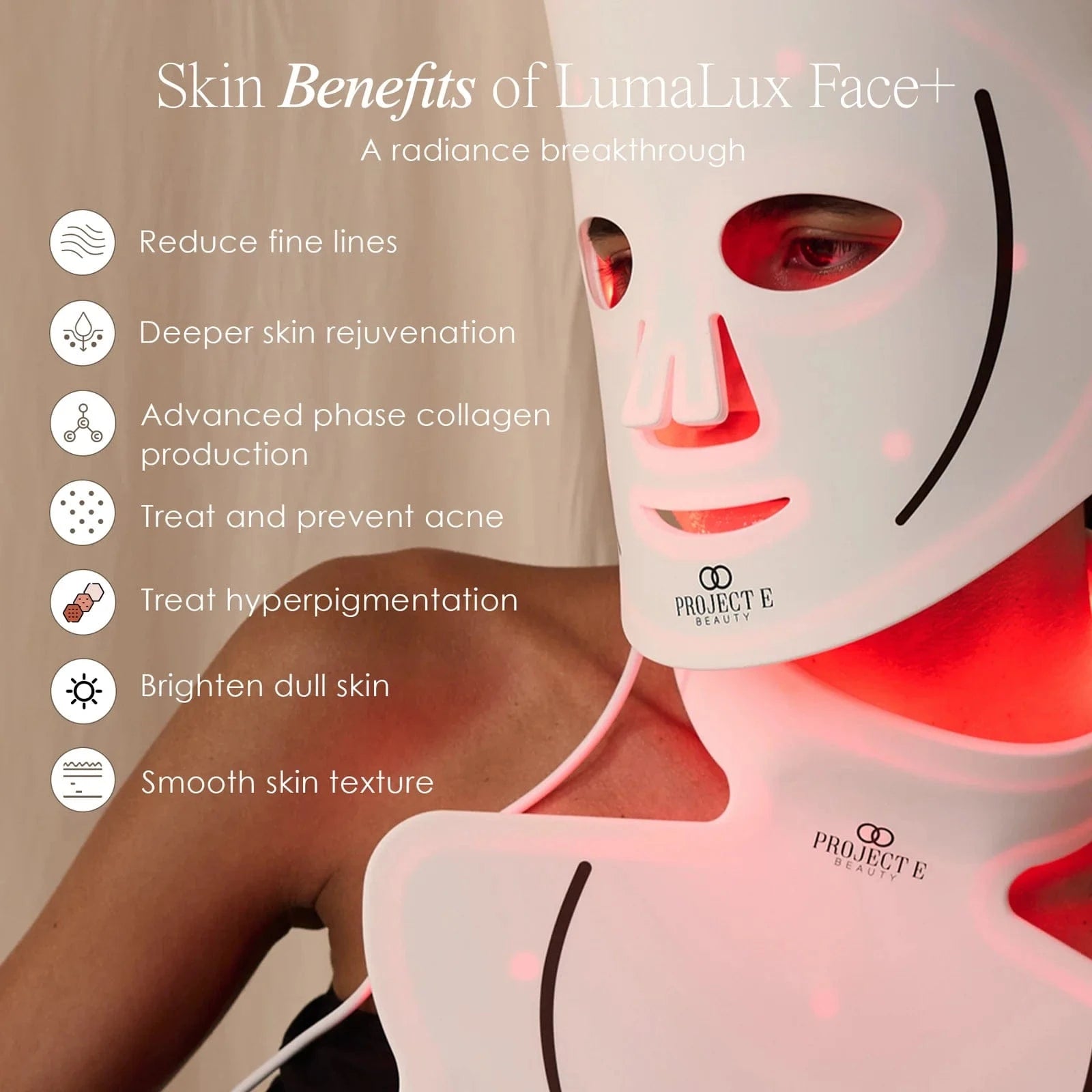 LumaLux Face+ | Pro LED Light Therapy Face & Neck Mask Skin Care Project E Beauty project-e-beauty-skin-care-lumalux-face-pro-led-light-therapy-face-neck-mask-1160874694