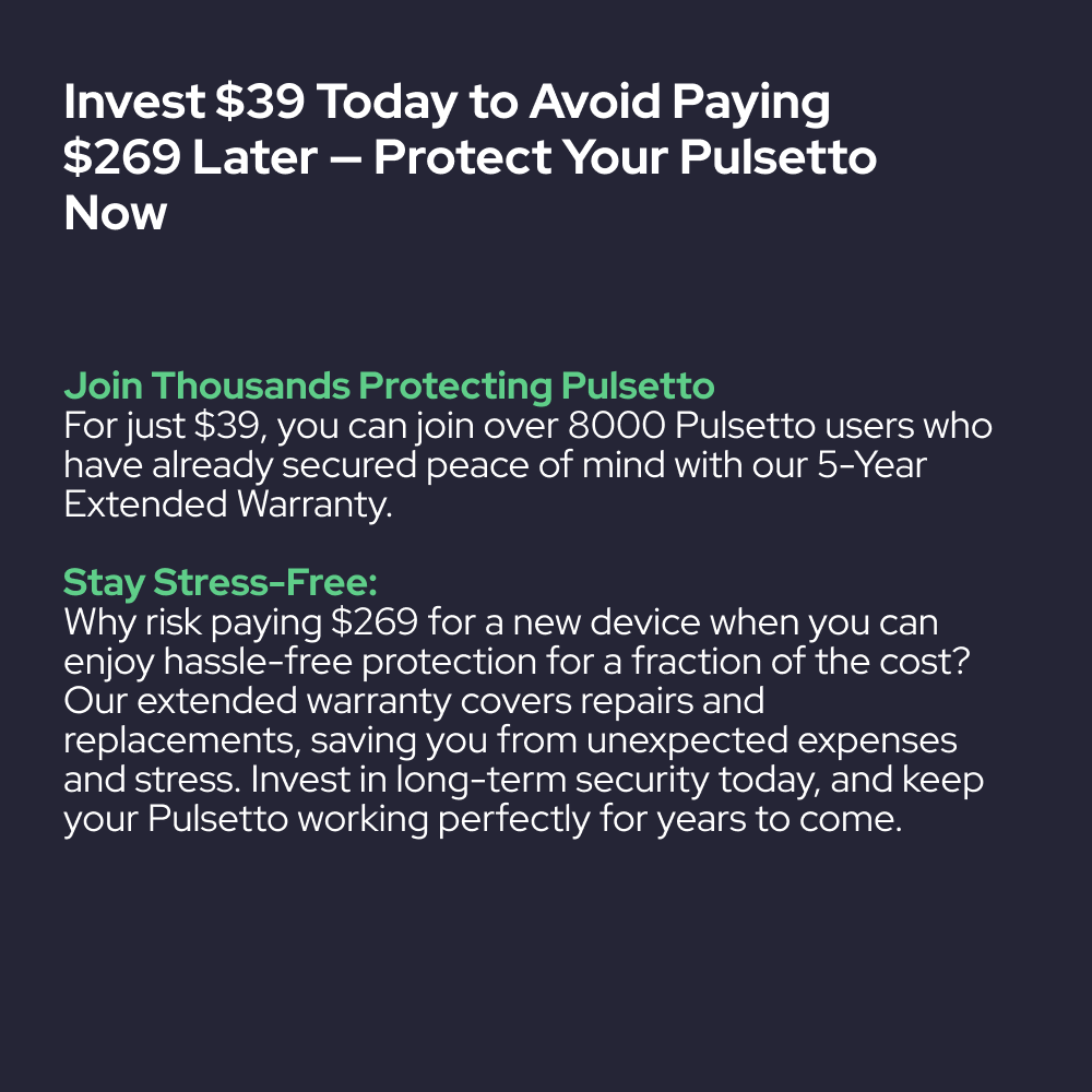 5 Years Extended Warranty Pulsetto pulsetto-5-years-extended-warranty-1177377918