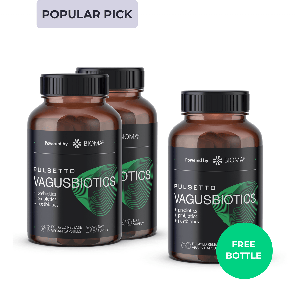 Boost gut health and mental clarity with VagusBiotics. This gut health supplement aids digestion, energy, and mood by enhancing the gut-brain connection.
