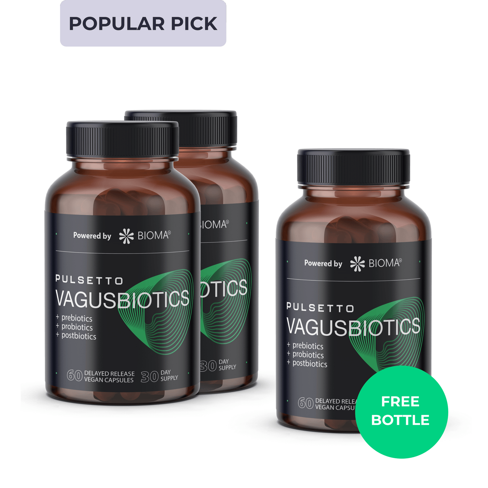 VagusBiotics 3 month supply (aftersell) Supplement Pulsetto pulsetto-supplement-vagusbiotics-3-month-supply-aftersell-1177377646