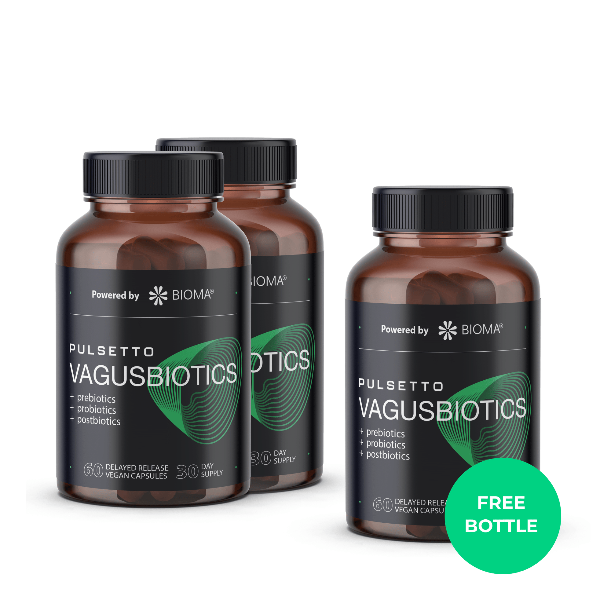 VagusBiotics BUY 2 GET 1 FREE 3 month supply Supplement Pulsetto pulsetto-supplement-vagusbiotics-buy-2-get-1-free-3-month-supply-1177377615