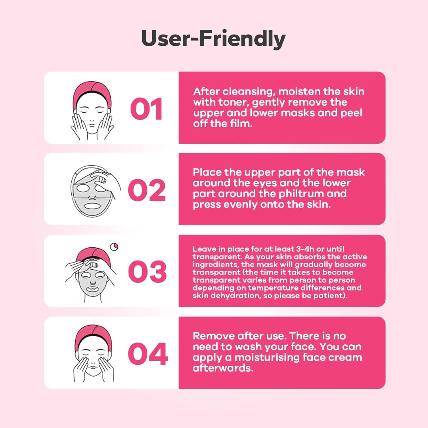 Woman applying Bio Collagen Face Mask for overnight hydration and rejuvenation. Promotes glowing skin with deep moisture and brightening effects.